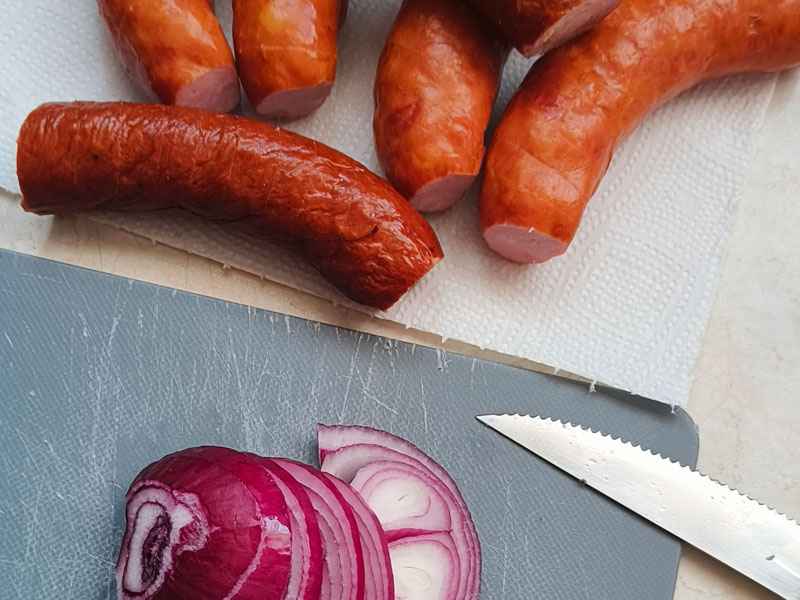 kiełbasa w Ninja Foodi